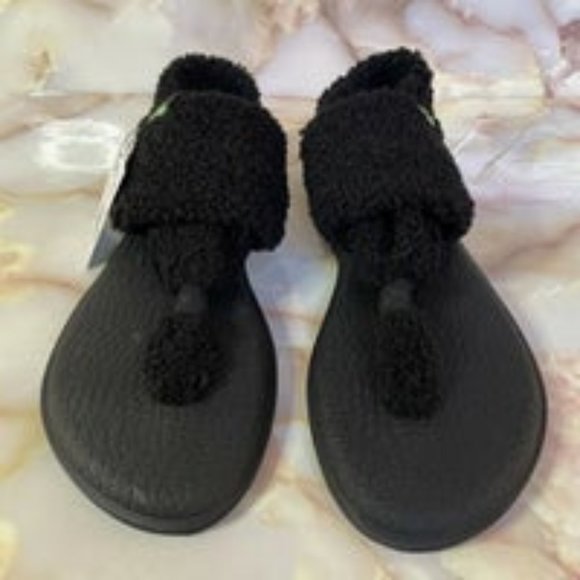 Sanuk Yoga Sling 2 Chill Faux Shearling Sandals